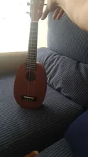Aiersi-ukelele de caoba de 21 pulgadas, Soprano, gecko, instrumento musical de regalo, mini guitarra hawaiana de 4 cuerdas