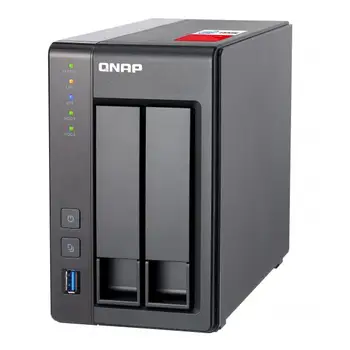 

QNAP NAS 2 bays CELERON QUADC 2.5 3.5 2GB