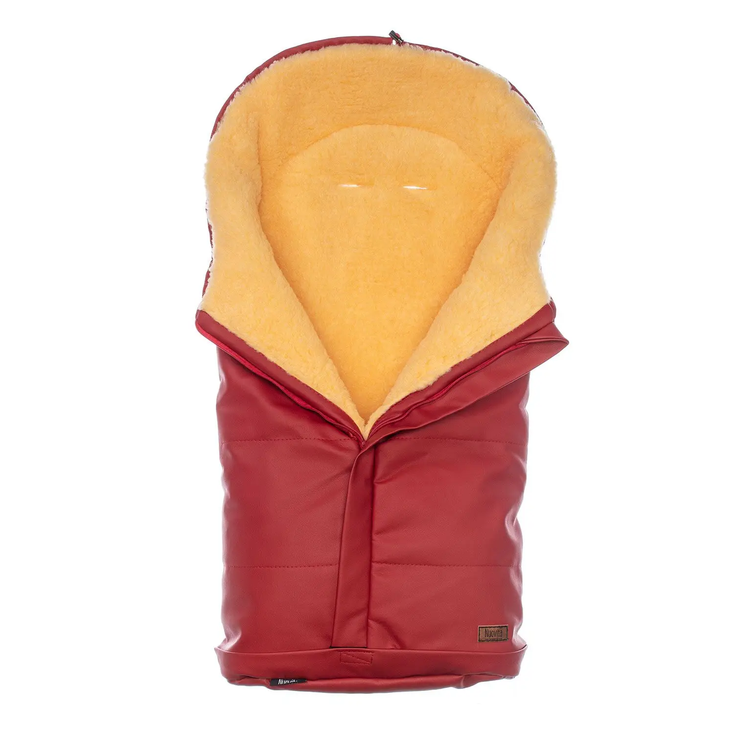 Конверт зимний меховой Nuovita Siberia Lux Pesco(Rosso/Красный