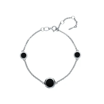 

Silver Bracelet with enamel sunlight sample 925