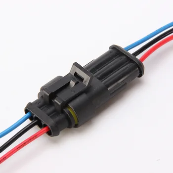 

1 Pcs 3/4/5/6 Pin Car Waterproof Electrical Connector Plug with Electrical Wire Cable Auto Wire Connector Socket Wire Harness