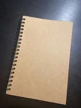 Bloc de notas para dibujo y pintura de grafiti, diario de bocetos, cubierta suave de papel negro, Bloc de notas, cuaderno, suministros escolares de oficina, 1 ud.