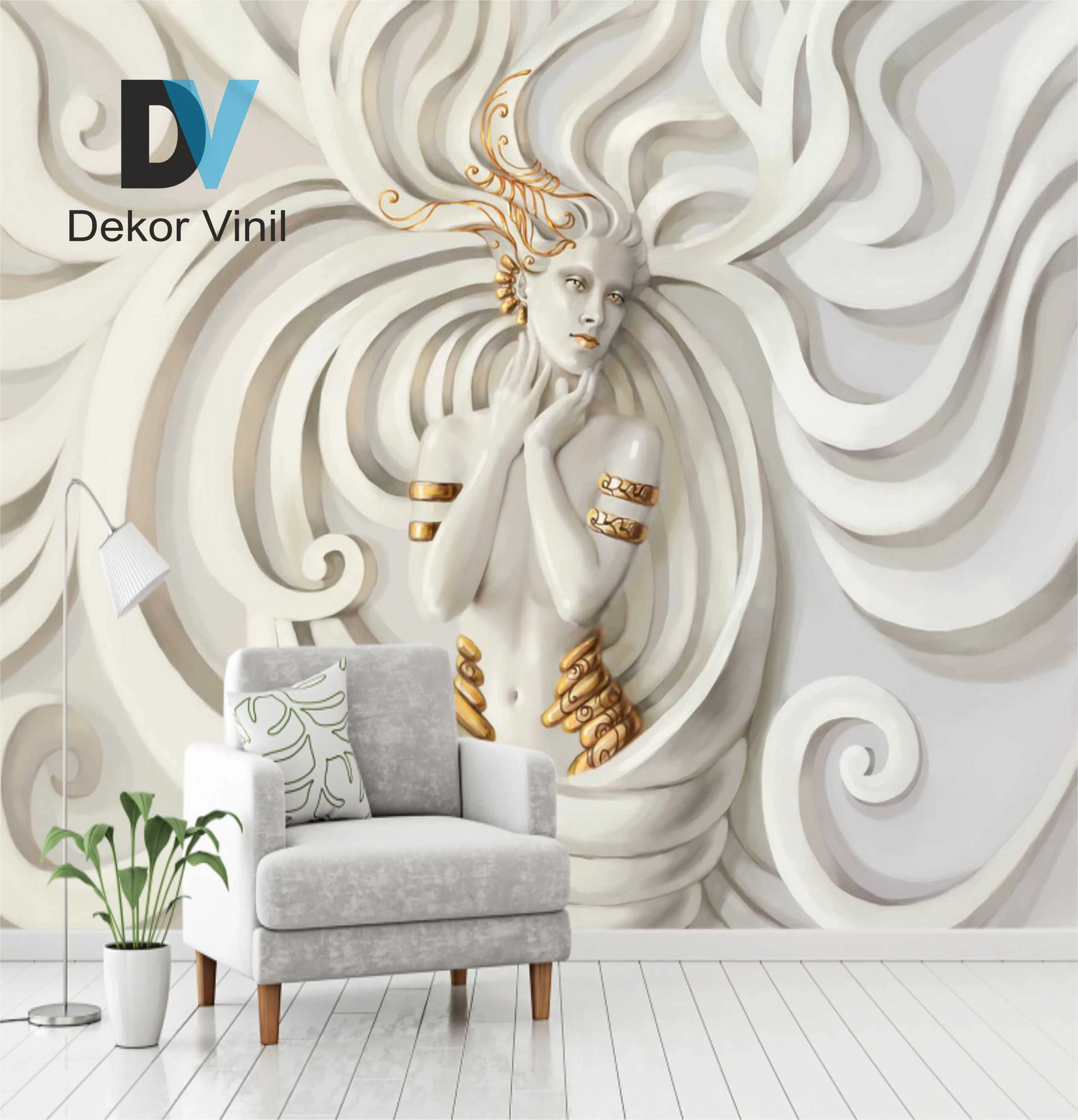 haag Een zin laat staan Muurschildering Dekor Vinil 3D Venus Behang 3D, Perspectief, Fleece Behang,  Verf, Gips, Venus, muurschildering|Behang| - AliExpress