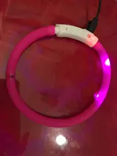 Pet-Supplies Leash Dog-Accessories Led-Collar Flashing Small Dog Night-Safety Rechargeable