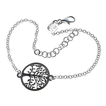 

Law silver bracelet 925m 17cm. Tree of Life openwork [AB6183]