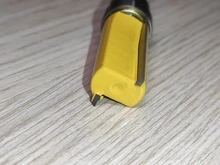 Broca perfiladora de corte al ras de vástago, broca de corte de 8mm, enrutador, broca de patrón, rodamiento inferior superior, plantilla de cuchilla de 5/8 , Fresa de madera, carpintero, 1-3 uds.