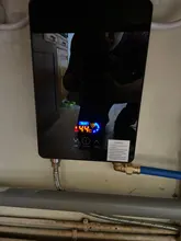 Hot-Water Temperature Tankless Bathroom Electric Instant Home Shower-Wide 6500W Frequency