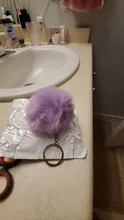 Llavero con pompón de pelo para mujer, Bola de Pelo de imitación suave, llavero de coche, llavero, bolsa, colgante, joyería, 20 colores