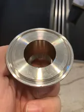 Adapters Pipe-Fittings Tri-Clamp Sanitary Stainless-Steel-304 Heater Ferrule Threaded