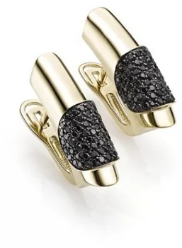 

Master brilliant earrings with 130 diamonds in Yellow Gold