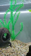 Fish-Tank-Decoration Aquarium Water-Grass Artificial Green New Plants Purple 37CM Viewing