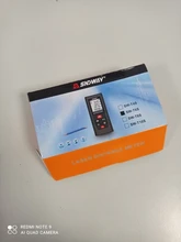 SNDWAY telémetro láser metro de distancia 120m 100m 40m electrónico ruleta buscador de rango trena de láser digital cinta de medir