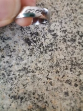 De moda de joyas de alto pulido grabar Nombre Fecha logotipo anillo de acero inoxidable al por mayor de boda anillos de marca para los hombres las mujeres