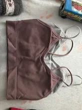 Sujetador deportivo de Yoga para mujer, ropa interior transpirable, con correa para el hombro, a prueba de golpes, de realce, para correr y gimnasio