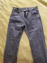 Karo888-pantalones vaqueros de cintura alta para mujer, de pitillo Pantalón ajustado, elásticos, informales, a la moda, novedad de 2020