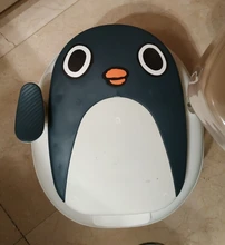 Portátil niños olla de baño de bebé plegable orinal asiento de entrenamiento niños niñas con cojín suave Bebe baño asiento de entrenamiento para el baño