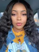 Suelto ola peluca 30 pulgadas frente de encaje pelucas de cabello humano para mujeres 5x5x5 cierre peluca peruana suelta peluca con malla Frontal de la onda suelta peluca Frontal