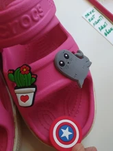 Charms de zapatos bonitos para niños, accesorios de diamantes, flamenco, amor, té de la leche, decoración para hebilla de zapato para croc jibz, x-mas, regalos de fiesta, novedad