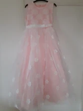Vestido Vintage de flores para niñas, para boda, noche, fiesta de princesa, espectáculo, largo, vestidos infantiles para niñas, ropa Formal