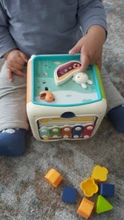 Cubo de actividades para bebés, juguetes 7 en 1 para niños pequeños, juguete educativo, clasificador de formas, Musical, cuentas, laberinto, Discovery, juguetes para aprendizaje