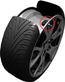 Система контроля давления и температуры в шинах ParkMaster TPMaSter TPMS 4-30(4 внутренних датчика