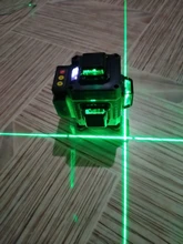 HILDA-Nivel láser, herramienta de nivelación de 12/16 líneas, 3/4D, nivelado automático, 360 Cruz Horizontal y Vertical, láser verde de gran potencia