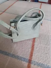 Bolso cruzado de cuero PU pequeño con patrón de cocodrilo para mujer, de Color sólido bolso de hombro, sencillo, para verano