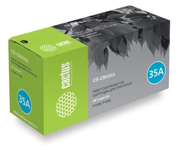 

Cartridge cb435a (No. 35A) cactus for HP laser jet p1005/P1006 (1500 pages) Cs-cb435a