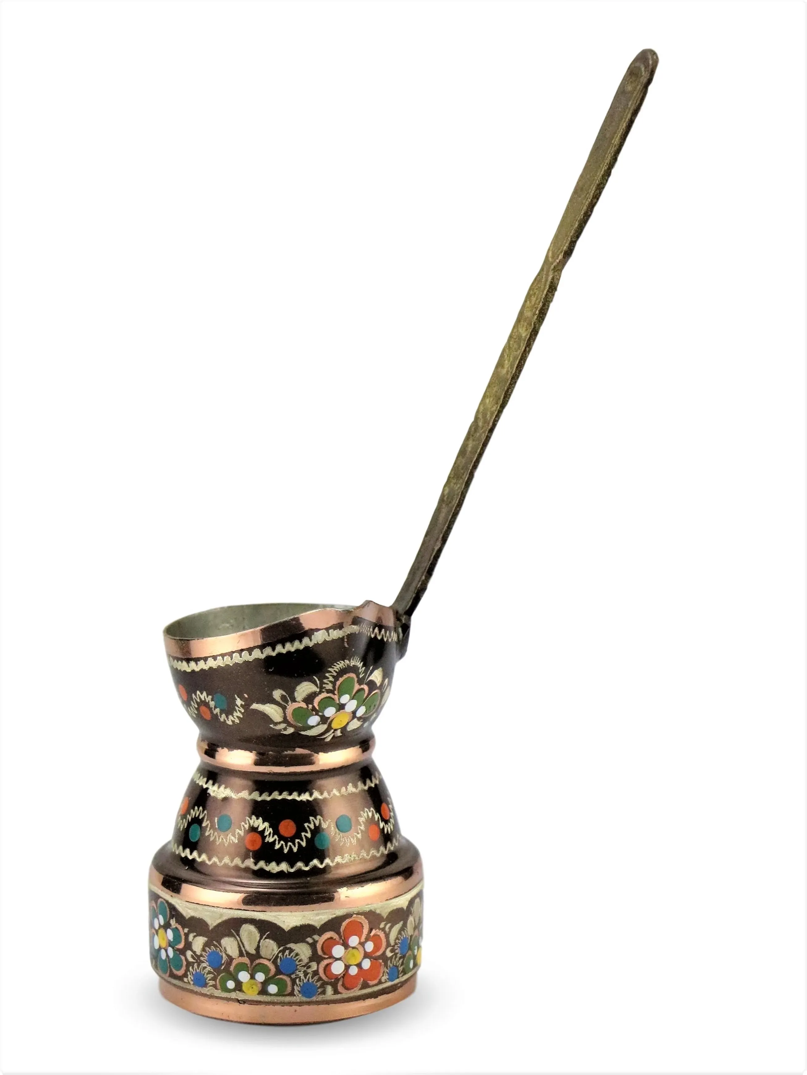 

Rose Flower Copper Coffee Pot 2 Fincanlık