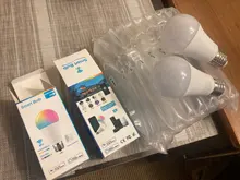 Led-Bulb Voice-Control Tuya CW Dimmable Wifi Alexa E27 Color Smart-Life Google Amazon
