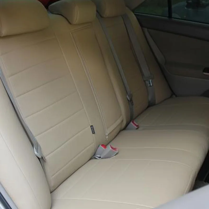 Для Toyota Camry XV30 седан с 2002-2006г.(Камри) модельные чехлы на сиденья из экокожи АТВОПИЛОТ экокожа