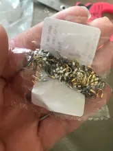 Protectores de alambre de 100x4mm, accesorios de forma de U, cierres, conector para fabricación de joyas, 4,5 unids/lote