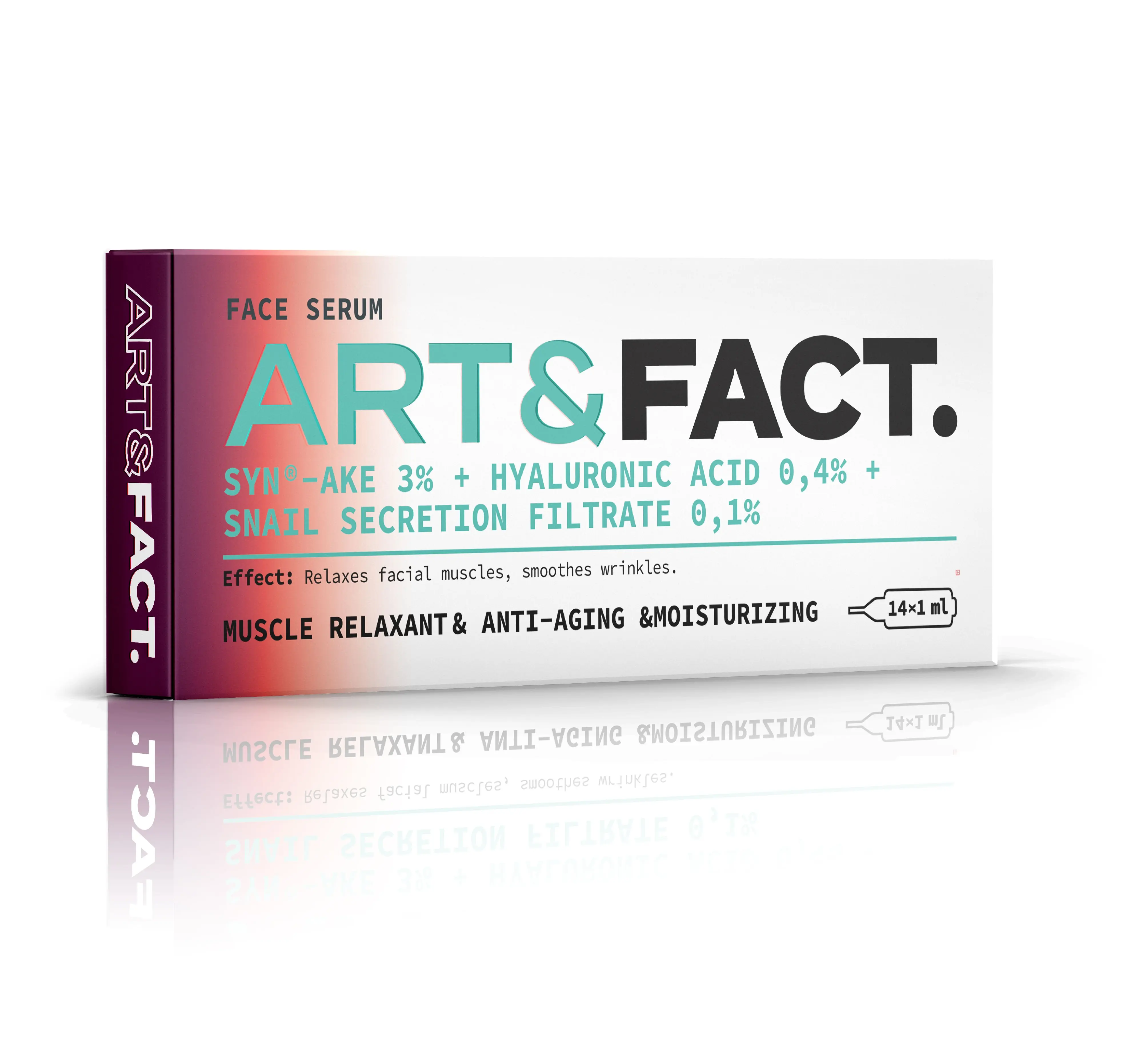 Сыворотка для лица под / мезороллера и дермапен ART&ampFACT с пептидом SYN®-AKE 3%(аналогом