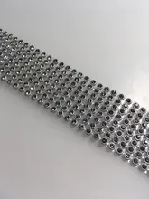 Joyería de moda Punk Hip Hop para hombre y mujer, Gargantilla de malla con elementos para el cuello, Collar con broche de langosta de cristal con incrustaciones de diamantes de imitación