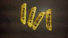 5 unids/set coche reflectancia Reflector adhesivo Auto accesorios Exterior cinta reflectante adhesiva Reflector de reflejo de advertencia