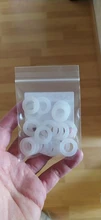 Rubber-Ring Washer Shower-Nozzle-Hose-Pipe PTFE Flat-Gasket Bellows-Tube Black Silicon