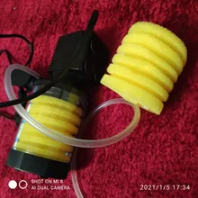 Filter For Aquarium + Air Pump 3 In 1 Silent Aquarium Filter Submersible Oxygen Internal