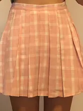 Harajuku-Falda estilo pijo plisada para mujer, uniformes escolares japoneses, minifalda de Jupe Kawaii