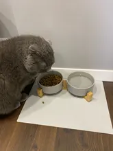 Pet-Bowl Dog-Accessories Feeding-Supplies Puppy Water-Feeder Cat Ceramic Dog-Food Durable