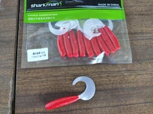 Fishing-Lure Salt-Smell Worms Soft-Bait Carp Bass-Pesca Artificial Silicone with 10pcs