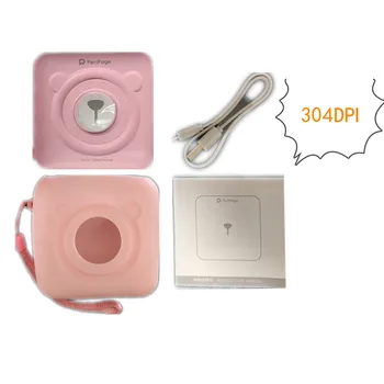 

GOOJPRT Peripage Bluetooth Portable Mini 304DPI Photo Printer Pocket Mini Sticker Thermal Printer for Android iOS Phone Version