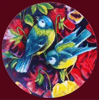 

G-1137 set for embroidery 'Tapestry Classic' 'Birds and Flores', 20x20 cm