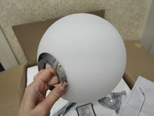 Pendant-Lights Lighting Fixtures Glass-Ball Hang-Lamp Restaurant-Decor Bedroom Living