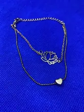 Rinhoo-Loto hueco de pulsera de Navidad para mujer