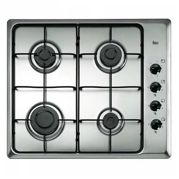 Газовая плита Teka HLX60 4G 60 см из нержавеющей стали черного цвета (4 печи)|Варочные