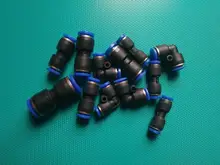 Pneumatic-Fittings Connector Plumbing Hose-Reducing-8-6mm Plastic Straight OD 4-16mm