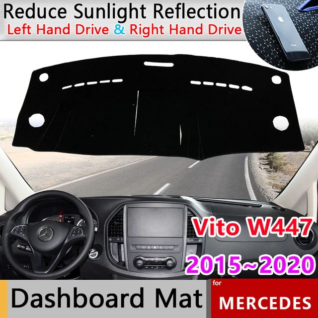 Armaturenbrett Abdeckung Dash Bord Matte Teppich Pad für Mercedes Benz Vito  W447 MK3 V-Klasse Valente