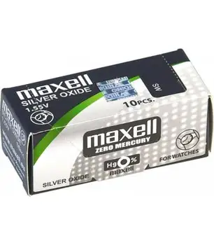 

Pila de boton Maxell bateria original Oxido de Plata SR626W 1.55V blister 1X Unidad
