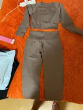 Conjunto de Yoga sin costuras para mujer, ropa de entrenamiento para gimnasio, ropa de Fitness, traje de Yoga de manga larga conjunto deportivo mujer chandals mujer