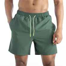 

Polyester Drawing Adjustable Men Swimwear Shorts With Pockets Men Swimwear Shorts Swimsuit Men Swimwear